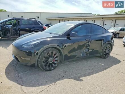 Черный Тесла Model Y, объемом двигателя 0 л и пробегом 20 тыс. км за 10000 $, фото 1 на Automoto.ua