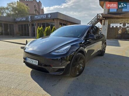 Тесла Model Y 2022 в Львове на Automoto.ua Черный Тесла Model Y, объемом двигателя 0 л и пробегом 27 тыс. км за 28999 $, фото 1 на Automoto.ua
