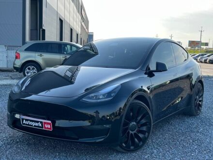 Тесла Model Y 2022 в Львове на Automoto.ua Черный Тесла Model Y, объемом двигателя 0 л и пробегом 73 тыс. км за 27890 $, фото 1 на Automoto.ua