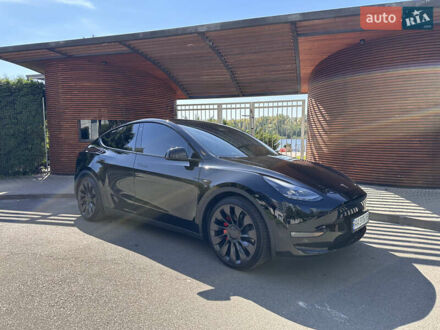 Чорний Тесла Model Y, об'ємом двигуна 0 л та пробігом 22 тис. км за 33900 $, фото 1 на Automoto.ua