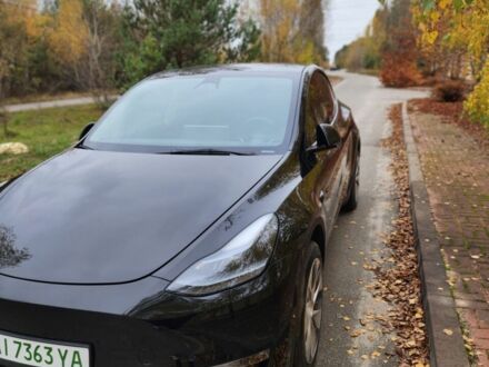 Черный Тесла Model Y, объемом двигателя 0 л и пробегом 56 тыс. км за 23899 $, фото 1 на Automoto.ua