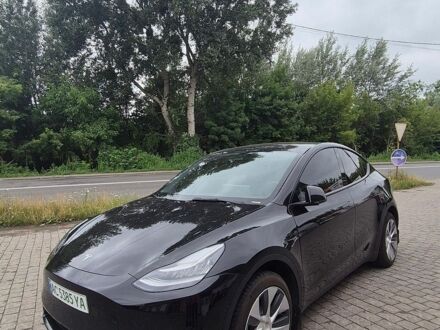 Черный Тесла Model Y, объемом двигателя 0 л и пробегом 59 тыс. км за 23350 $, фото 1 на Automoto.ua