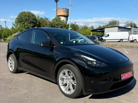 Черный Тесла Model Y, объемом двигателя 0 л и пробегом 51 тыс. км за 22399 $, фото 1 на Automoto.ua