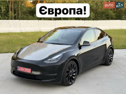 Тесла Model Y 2023 в Луцке на Automoto.ua Черный Тесла Model Y, объемом двигателя 0 л и пробегом 35 тыс. км за 25900 $, фото 1 на Automoto.ua