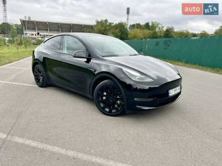 Чорний Тесла Model Y, об'ємом двигуна 0 л та пробігом 25 тис. км за 29500 $, фото 1 на Automoto.ua