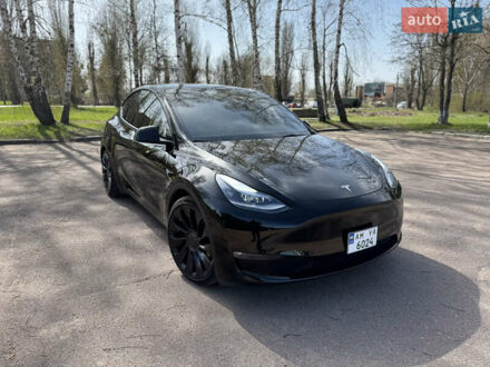 Тесла Model Y 2023 в Житомире на Automoto.ua Черный Тесла Model Y, объемом двигателя 0 л и пробегом 28 тыс. км за 29499 $, фото 1 на Automoto.ua
