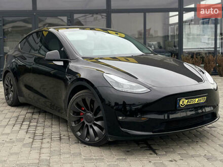 Тесла Model Y 2023 в Мукачеве на Automoto.ua Черный Тесла Model Y, объемом двигателя 0 л и пробегом 22 тыс. км за 38999 $, фото 1 на Automoto.ua