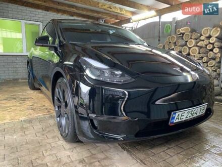Тесла Model Y 2023 в Новомосковске на Automoto.ua Черный Тесла Model Y, объемом двигателя 0 л и пробегом 12 тыс. км за 35000 $, фото 1 на Automoto.ua