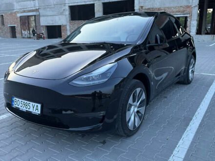 Черный Тесла Model Y, объемом двигателя 0 л и пробегом 37 тыс. км за 24500 $, фото 1 на Automoto.ua