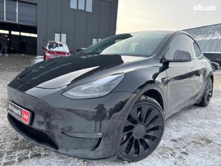 Тесла Model Y 2023 в Львове на Automoto.ua Черный Тесла Model Y, объемом двигателя 0 л и пробегом 8 тыс. км за 32990 $, фото 1 на Automoto.ua