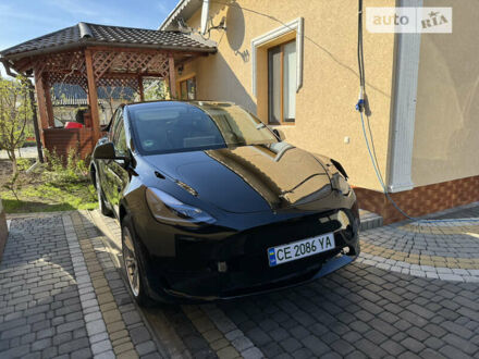 Черный Тесла Model Y, объемом двигателя 0 л и пробегом 13 тыс. км за 26900 $, фото 1 на Automoto.ua