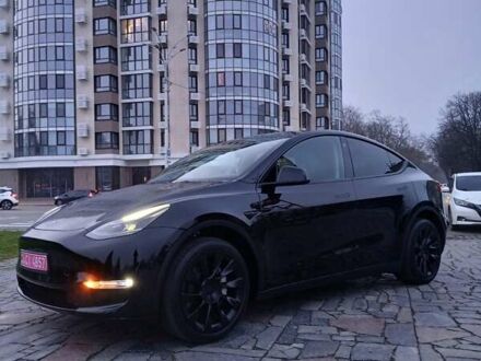 Чорний Тесла Model Y, об'ємом двигуна 0 л та пробігом 60 тис. км за 25950 $, фото 1 на Automoto.ua