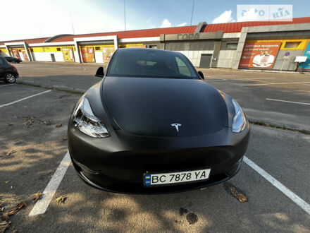 Черный Тесла Model Y, объемом двигателя 0 л и пробегом 32 тыс. км за 33900 $, фото 1 на Automoto.ua