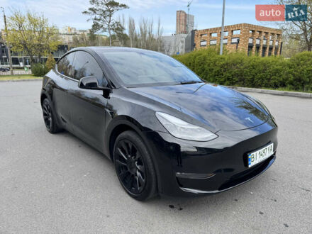 Тесла Model Y 2023 в Днепре (Днепропетровске) на Automoto.ua Черный Тесла Model Y, объемом двигателя 0 л и пробегом 23 тыс. км за 30400 $, фото 1 на Automoto.ua