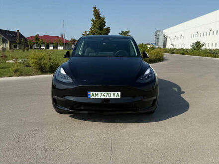 Чорний Тесла Model Y, об'ємом двигуна 0 л та пробігом 22 тис. км за 26500 $, фото 1 на Automoto.ua