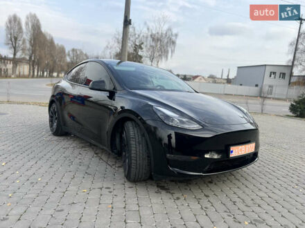 Черный Тесла Model Y, объемом двигателя 0 л и пробегом 25 тыс. км за 31500 $, фото 1 на Automoto.ua