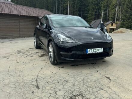 Черный Тесла Model Y, объемом двигателя 0 л и пробегом 45 тыс. км за 25699 $, фото 1 на Automoto.ua