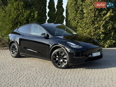 Тесла Model Y 2023 в Львове на Automoto.ua Черный Тесла Model Y, объемом двигателя 0 л и пробегом 39 тыс. км за 28500 $, фото 1 на Automoto.ua