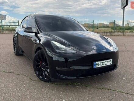 Чорний Тесла Model Y, об'ємом двигуна 0 л та пробігом 74 тис. км за 34950 $, фото 1 на Automoto.ua