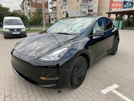 Черный Тесла Model Y, объемом двигателя 0 л и пробегом 83 тыс. км за 25500 $, фото 1 на Automoto.ua