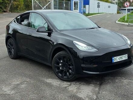 Черный Тесла Model Y, объемом двигателя 0 л и пробегом 24 тыс. км за 26500 $, фото 1 на Automoto.ua