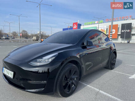Тесла Model Y 2023 в Днепре (Днепропетровске) на Automoto.ua Черный Тесла Model Y, объемом двигателя 0 л и пробегом 16 тыс. км за 36900 $, фото 1 на Automoto.ua