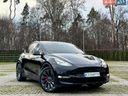 Чорний Тесла Model Y, об'ємом двигуна 0 л та пробігом 66 тис. км за 34500 $, фото 1 на Automoto.ua