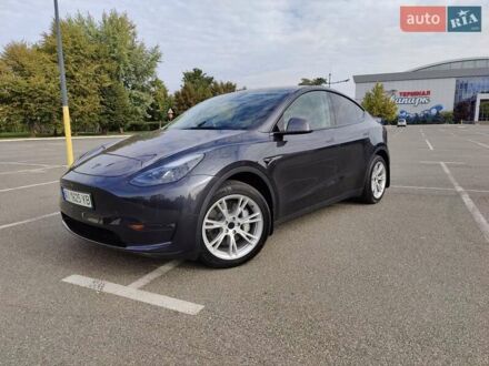 Черный Тесла Model Y, объемом двигателя 0 л и пробегом 10 тыс. км за 29000 $, фото 1 на Automoto.ua