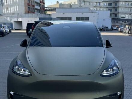 Черный Тесла Model Y, объемом двигателя 0 л и пробегом 8 тыс. км за 36990 $, фото 1 на Automoto.ua