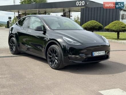 Тесла Model Y 2024 в Калуше на Automoto.ua Черный Тесла Model Y, объемом двигателя 0 л и пробегом 8 тыс. км за 21999 $, фото 1 на Automoto.ua