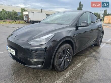 Тесла Model Y 2024 в Киеве на Automoto.ua Черный Тесла Model Y, объемом двигателя 0 л и пробегом 5 тыс. км за 30500 $, фото 1 на Automoto.ua