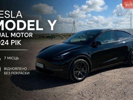 Чорний Тесла Model Y, об'ємом двигуна 0 л та пробігом 25 тис. км за 28300 $, фото 1 на Automoto.ua
