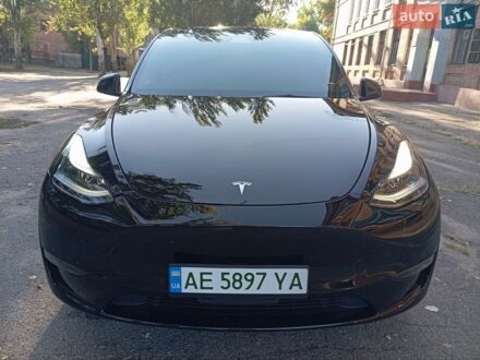Чорний Тесла Model Y, об'ємом двигуна 0 л та пробігом 50 тис. км за 28500 $, фото 1 на Automoto.ua