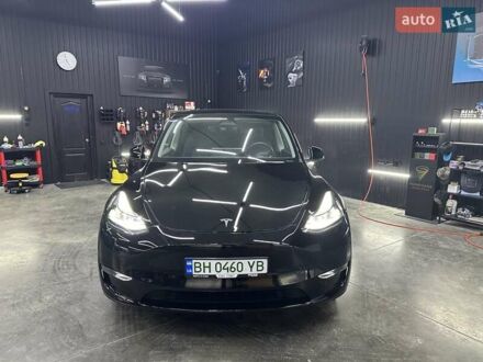 Черный Тесла Model Y, объемом двигателя 0 л и пробегом 80 тыс. км за 28000 $, фото 1 на Automoto.ua