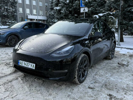 Черный Тесла Model Y, объемом двигателя 0 л и пробегом 32 тыс. км за 33200 $, фото 1 на Automoto.ua