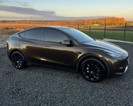 Коричневый Тесла Model Y, объемом двигателя 0 л и пробегом 84 тыс. км за 24990 $, фото 3 на Automoto.ua