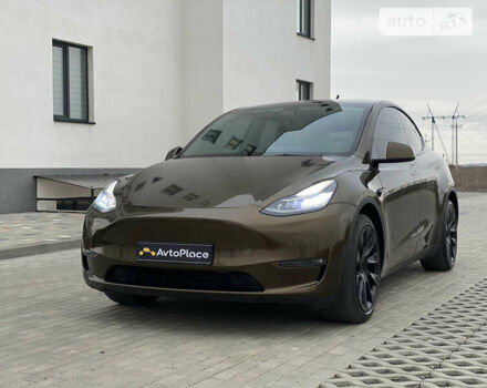 Коричневый Тесла Model Y, объемом двигателя 0 л и пробегом 66 тыс. км за 29999 $, фото 23 на Automoto.ua