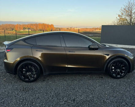 Коричневый Тесла Model Y, объемом двигателя 0 л и пробегом 84 тыс. км за 24990 $, фото 4 на Automoto.ua