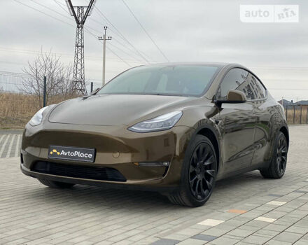 Коричневий Тесла Model Y, об'ємом двигуна 0 л та пробігом 66 тис. км за 30600 $, фото 9 на Automoto.ua