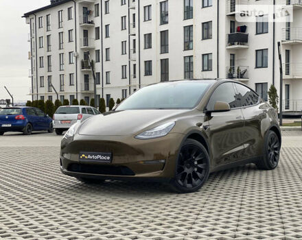 Коричневий Тесла Model Y, об'ємом двигуна 0 л та пробігом 66 тис. км за 30600 $, фото 2 на Automoto.ua