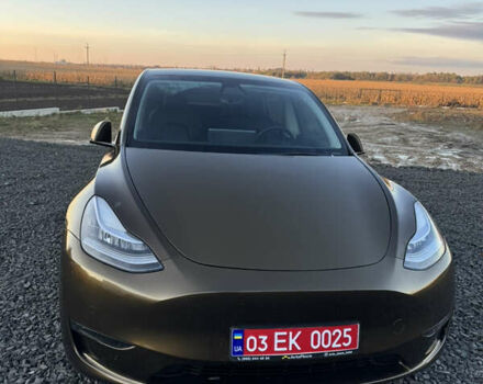 Коричневый Тесла Model Y, объемом двигателя 0 л и пробегом 84 тыс. км за 24990 $, фото 1 на Automoto.ua