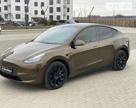 Коричневий Тесла Model Y, об'ємом двигуна 0 л та пробігом 66 тис. км за 30600 $, фото 32 на Automoto.ua