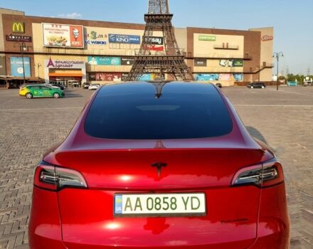 Красный Тесла Model Y, объемом двигателя 0 л и пробегом 16 тыс. км за 31500 $, фото 2 на Automoto.ua