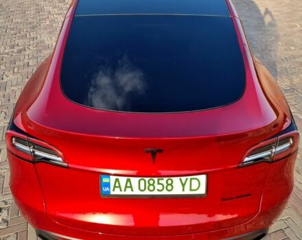 Красный Тесла Model Y, объемом двигателя 0 л и пробегом 16 тыс. км за 31500 $, фото 3 на Automoto.ua