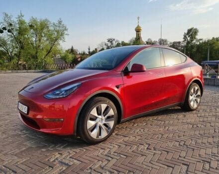 Красный Тесла Model Y, объемом двигателя 0 л и пробегом 16 тыс. км за 31500 $, фото 4 на Automoto.ua