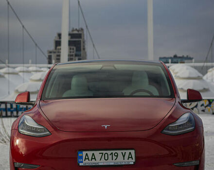 Красный Тесла Model Y, объемом двигателя 0 л и пробегом 14 тыс. км за 59999 $, фото 6 на Automoto.ua