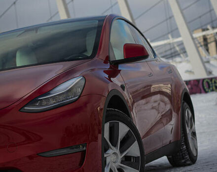 Красный Тесла Model Y, объемом двигателя 0 л и пробегом 14 тыс. км за 59999 $, фото 4 на Automoto.ua