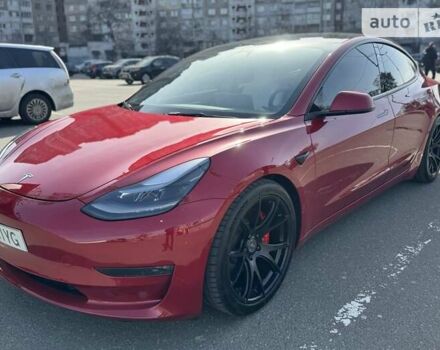 Червоний Тесла Model Y, об'ємом двигуна 0 л та пробігом 14 тис. км за 34000 $, фото 1 на Automoto.ua