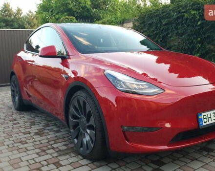 Тесла Model Y 2020 в Киеве на Automoto.ua Красный Тесла Model Y, объемом двигателя 0 л и пробегом 136 тыс. км за 23500 $, фото 4 на Automoto.ua