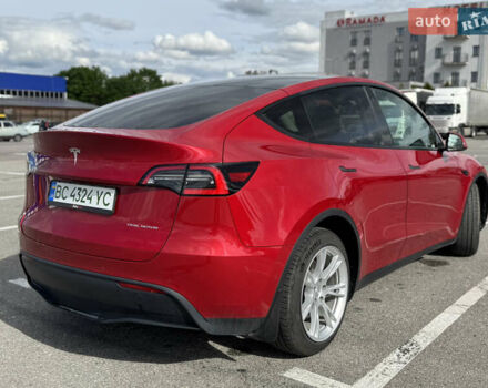 Червоний Тесла Model Y, об'ємом двигуна 0 л та пробігом 60 тис. км за 28500 $, фото 3 на Automoto.ua